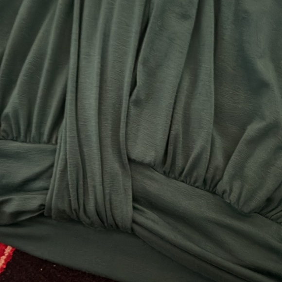 Amour Vert Dream Knit Top, Size XS emerald green - Picture 3 of 5